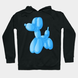 Blue Poodle Hoodie